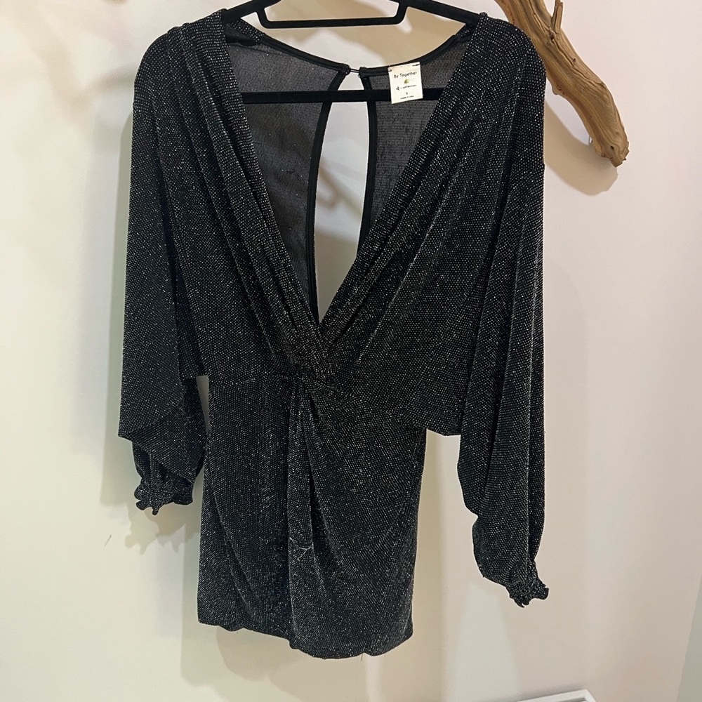 By Together Black Shimmer Dress